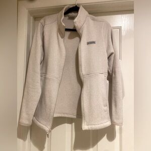 Columbia Mens  Cream Fleece Jacket